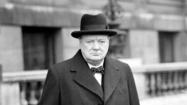 Der britische Premierminister Winston Churchill 1939 in London.