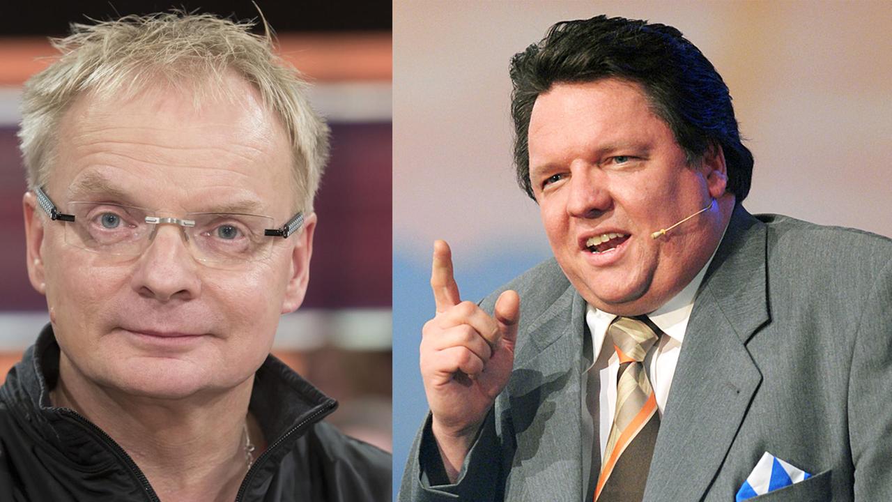Die Kabarettisten Uwe Steimle und Helmut Schleich (v.l.) Die Kabarettisten Uwe Steimle und Helmut Schleich (v.l.)