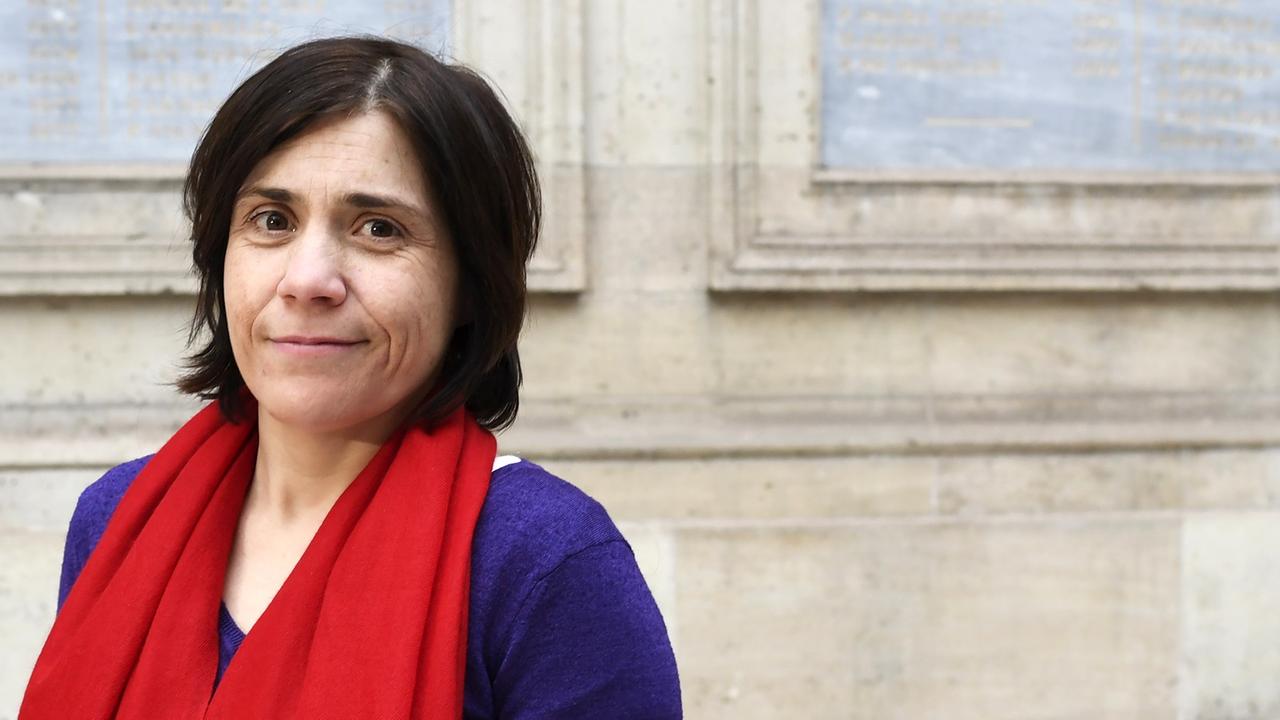 Bénédicte Savoy posiert am 21.3.2018 in Paris für eine Porträtaufnahme Bénédicte Savoy posiert am 21.3.2018 in Paris für eine Porträtaufnahme