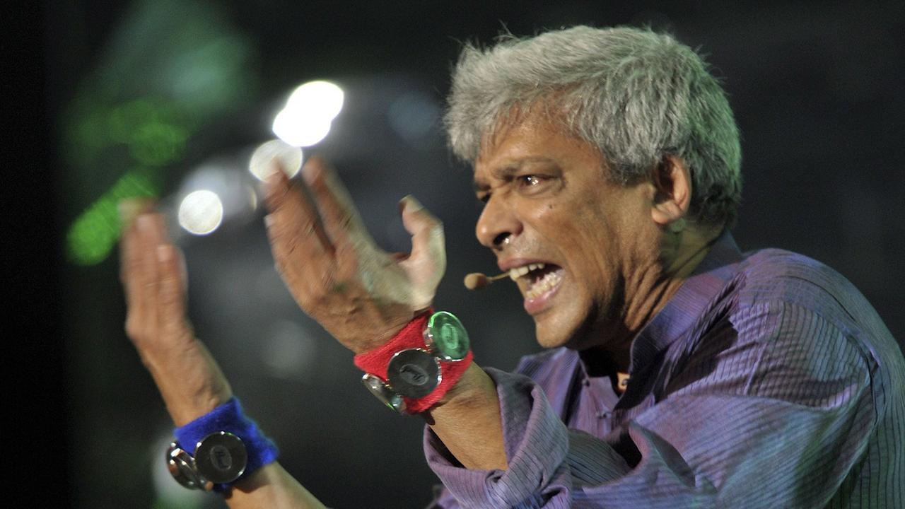 Der indische Jazzmusiker Trilok Gurtu Der indische Jazzmusiker Trilok Gurtu