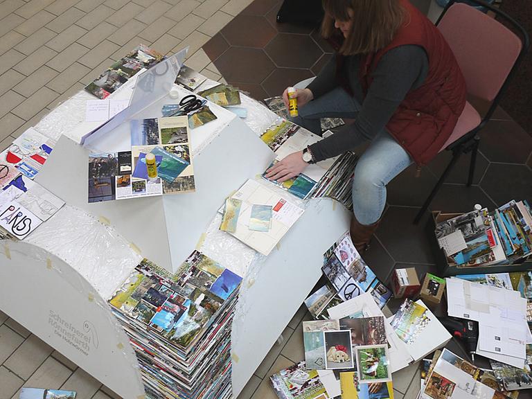 Eiffelturm aus Postkarten Bad Neuenahr