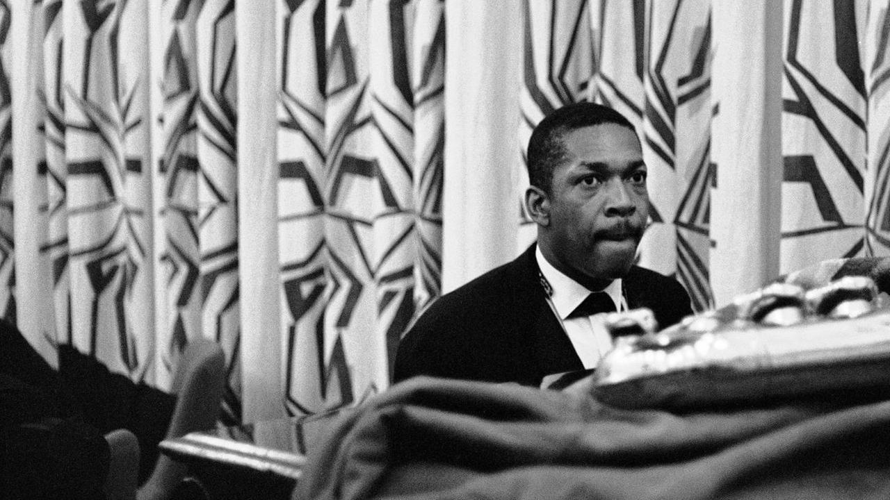 John Coltrane in einer Aufnahme von 1964 John Coltrane in einer Aufnahme von 1964