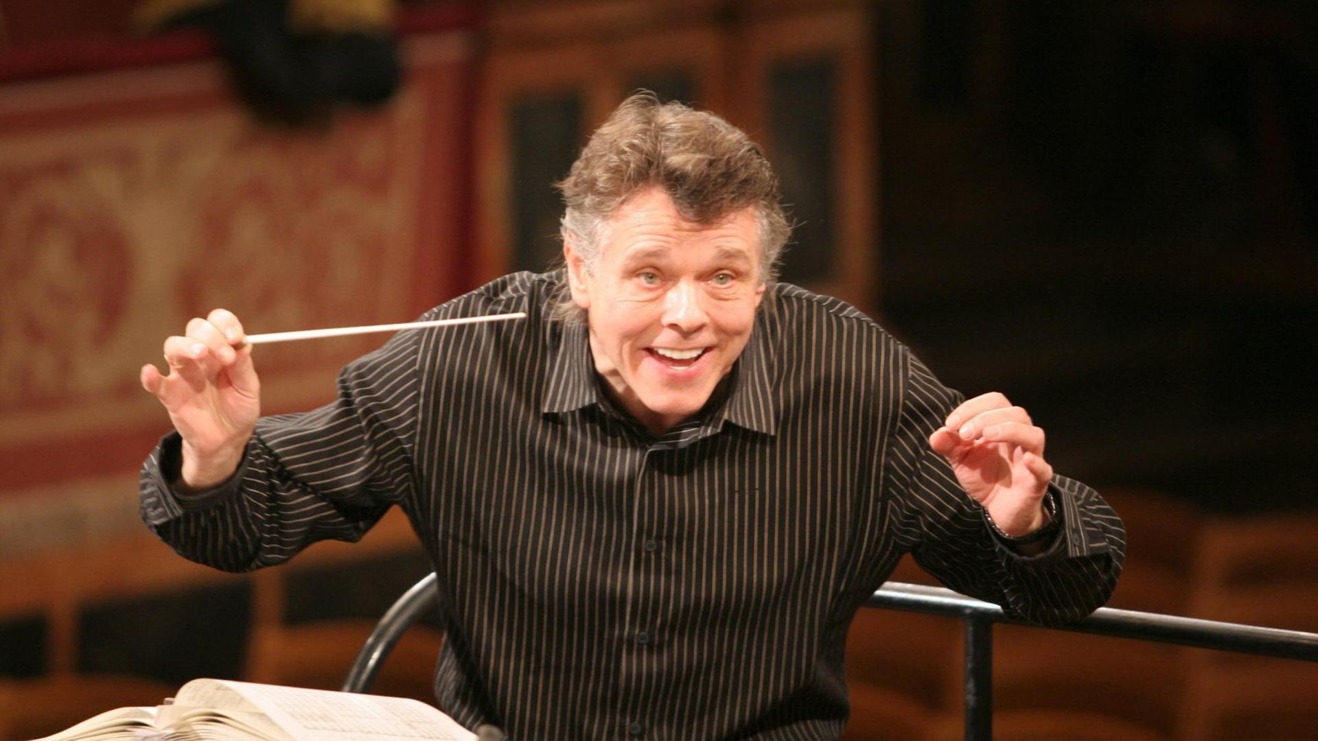 Mariss Jansons bei einer Probe zum Neujahrskonzert der Wiener Philharmoniker, 29.12.2015 Mariss Jansons bei einer Probe zum Neujahrskonzert der Wiener Philharmoniker, 29.12.2015