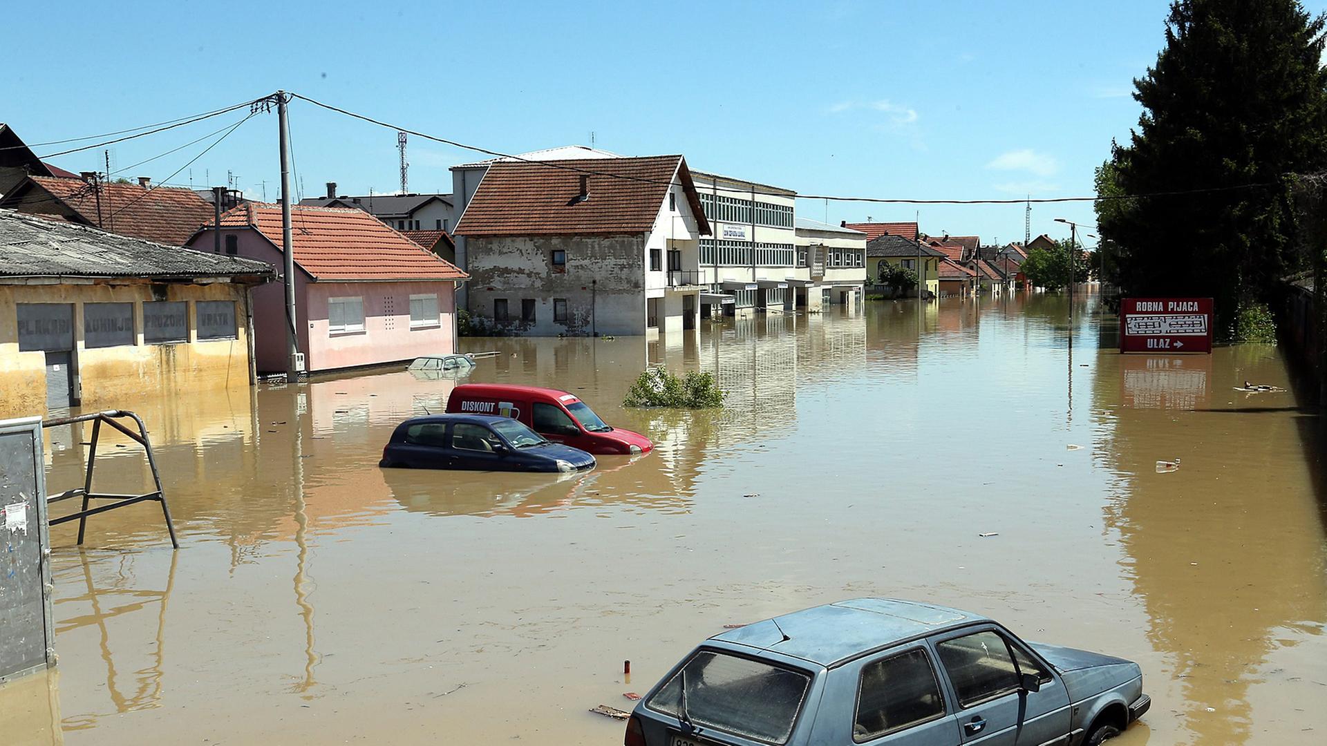 Hochwasser In Bosnien - Gefahr Durch Landminen