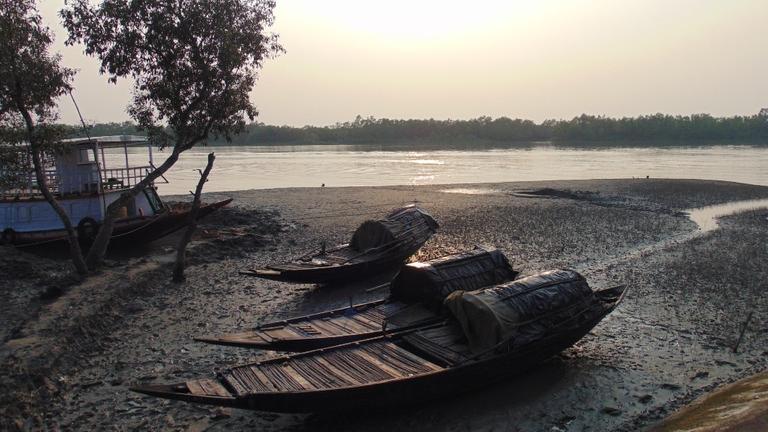 Fischerboote in den Sunderbans Fischerboote in den Sunderbans