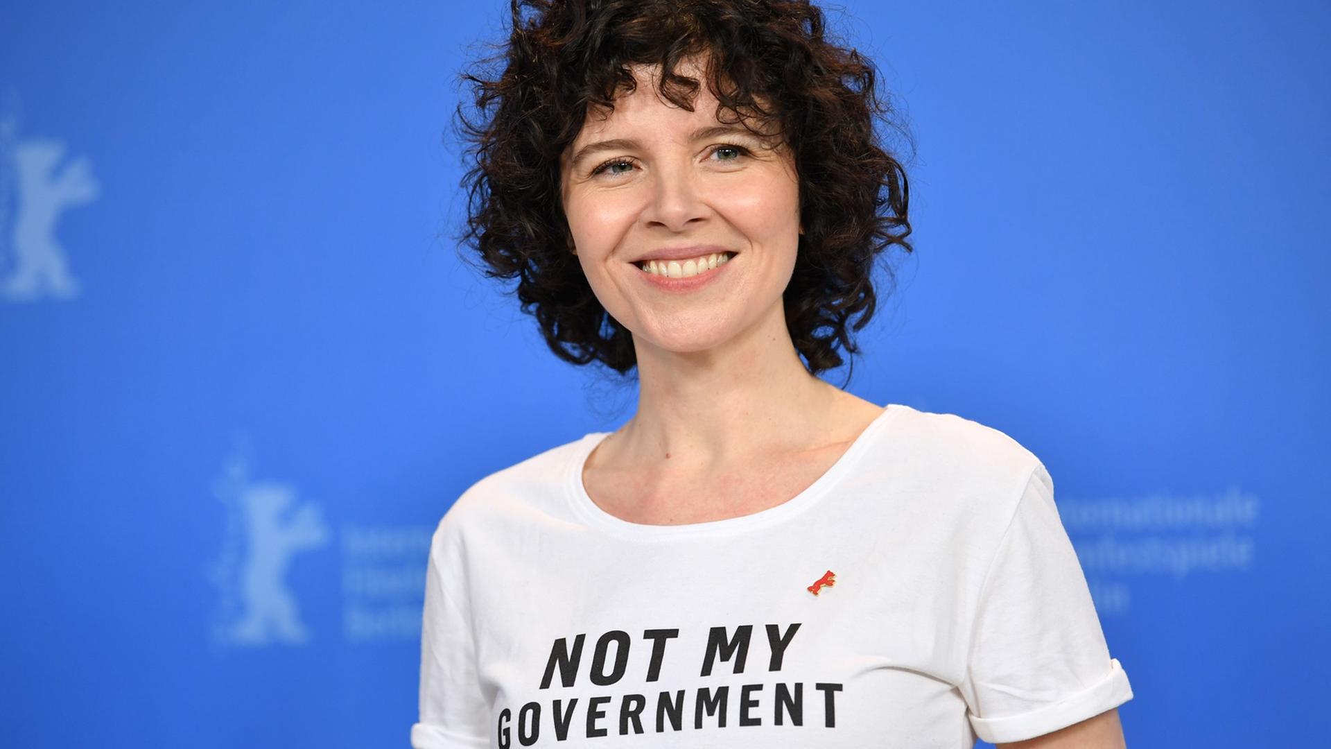 Marie Kreutzer posiert beim Photocall zu ihrem Film "Der Boden unter den Füßen" am 9.2.2019 für die Fotografen. Marie Kreutzer posiert beim Photocall zu ihrem Film "Der Boden unter den Füßen" am 9.2.2019 für die Fotografen.