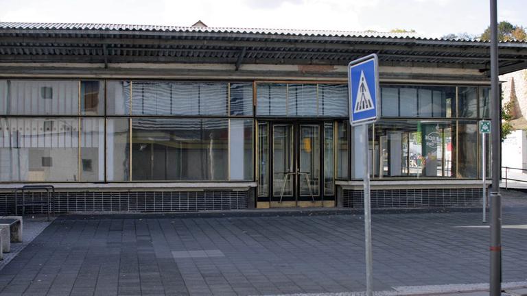 Ansicht eines leerstehenden Geschäfts in Sondershausen Ansicht eines leerstehenden Geschäfts in Sondershausen