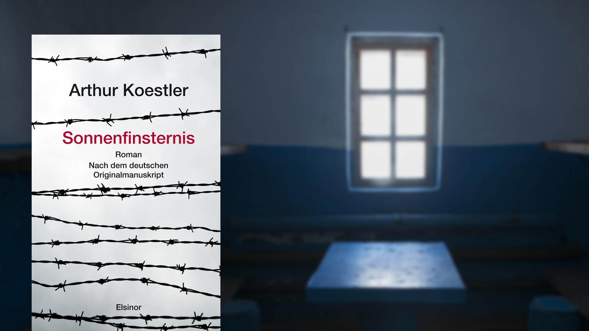 Mit dem Roman "Sonnenfinsternis" war Koestler seiner Zeit weit voraus - der Hintergrund zeigt eine ehemalige Zelle für politische Gefangene in einem sibirischem Lager