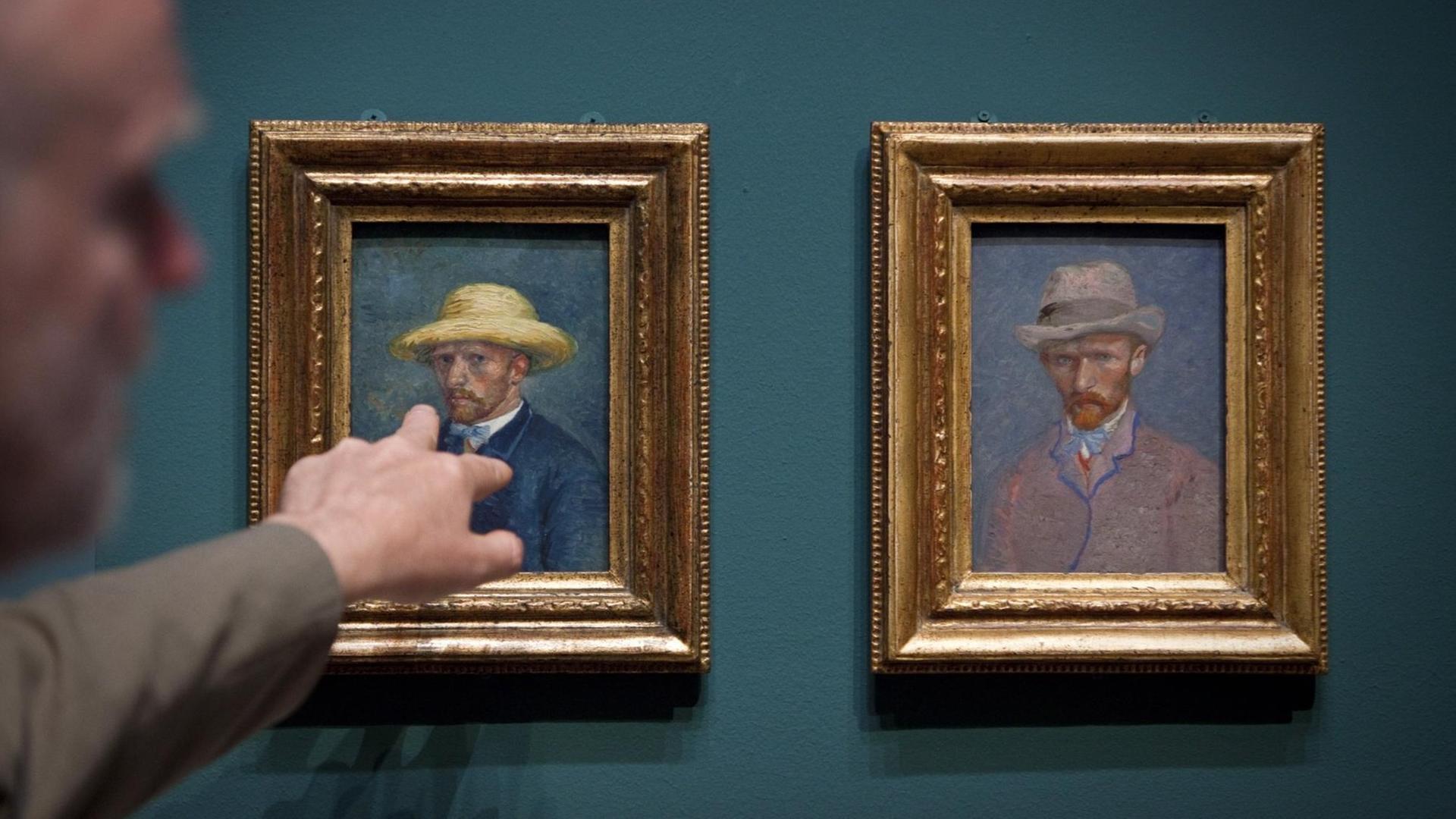 Gemälde im Van-Gogh-Museum Amsterdam: Ist Vincent oder Theo van Gogh abgebildet? Gemälde im Van-Gogh-Museum Amsterdam: Ist Vincent oder Theo van Gogh abgebildet?