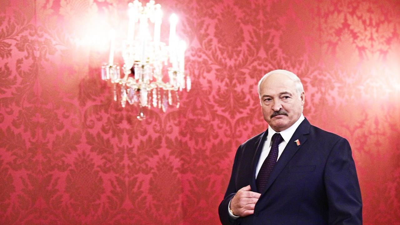 Der belarussische Präsident Aleksandr Lukaschenko. Der belarussische Präsident Aleksandr Lukaschenko.