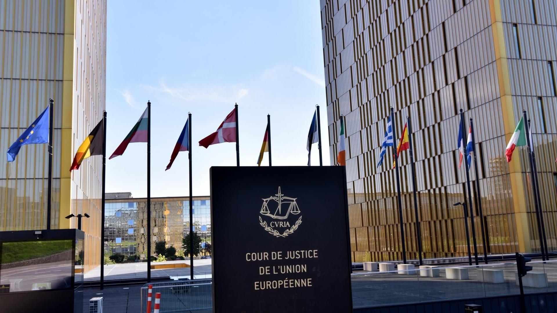 Der Gerichtshof der Europäischen Gemeinschaft, Verwaltungsgebäude in Luxemburg Der Gerichtshof der Europäischen Gemeinschaft, Verwaltungsgebäude in Luxemburg