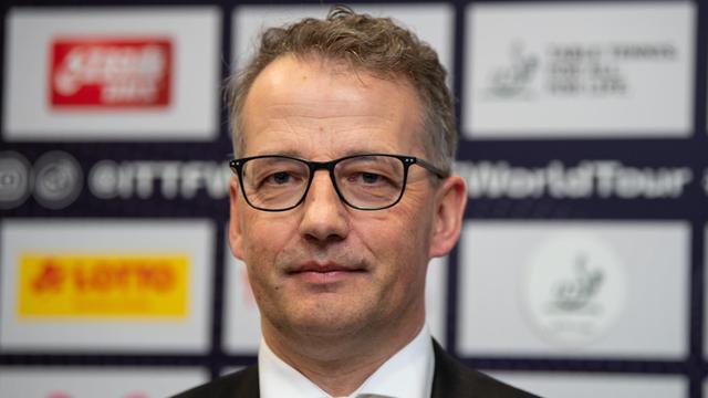 Michael Geiger, scheidender Präsident Deutscher Tischtennis-Bund (DTTB).