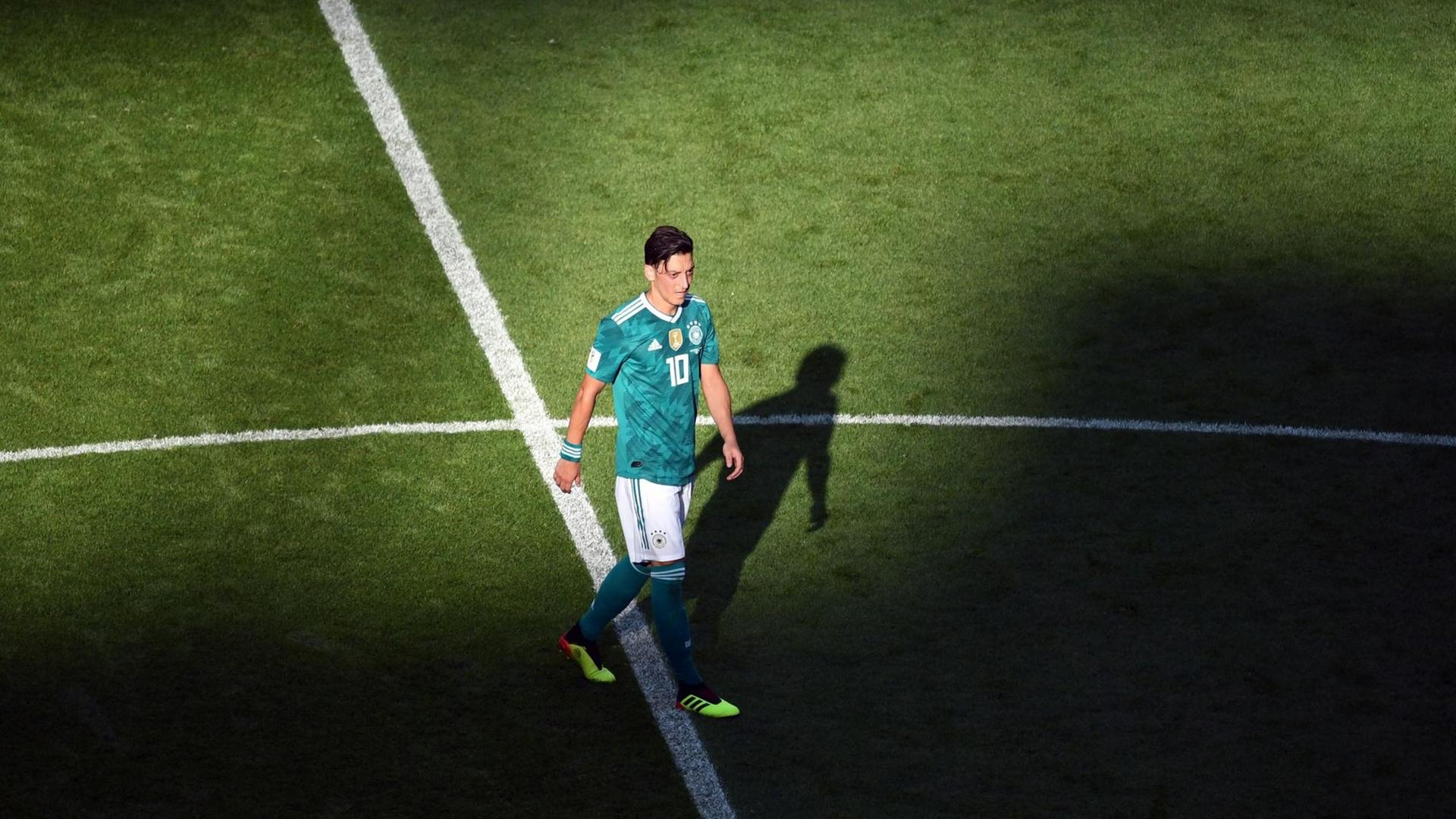 Mesut Özil während der WM 2018 Mesut Özil während der WM 2018