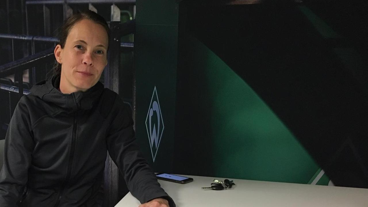 Carmen Roth, Ex-Fußballtrainerin bei Werder Bremen. Carmen Roth, Ex-Fußballtrainerin bei Werder Bremen.