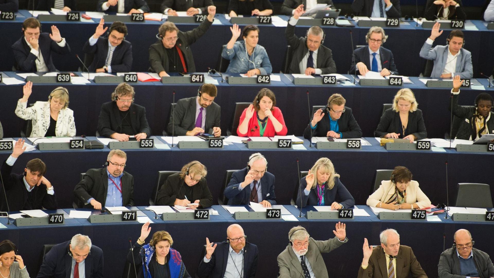 Mehrheit für das Ende der Roaming-Gebühren: Das EU-Parlament bei der Abstimmung. Mehrheit für das Ende der Roaming-Gebühren: Das EU-Parlament bei der Abstimmung.