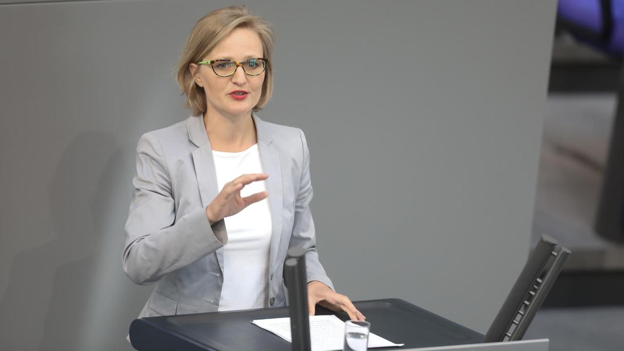 Die Grünen-Abgeordnete Franziska Brantner Die Grünen-Abgeordnete Franziska Brantner