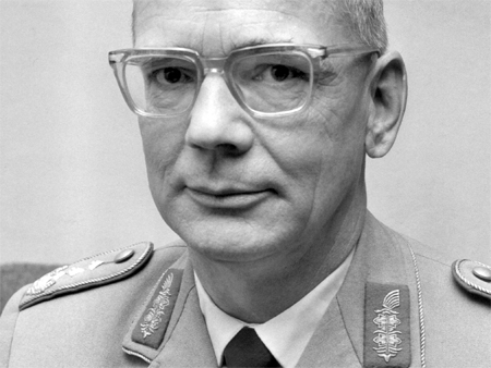 Der Generalinspekteur der Bundeswehr (von 1966-1972), Ulrich de Maiziere