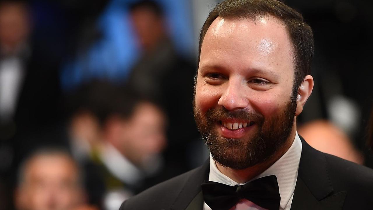 Der griechische Regisseur Giorgos Lanthimos lächelt beim 68. Filmfestival von Cannes in die Kamera. Der griechische Regisseur Giorgos Lanthimos lächelt beim 68. Filmfestival von Cannes in die Kamera.