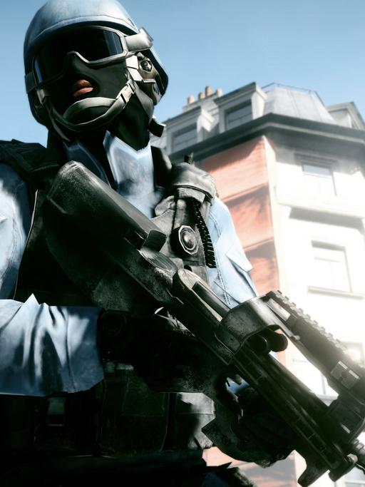 Szene aus dem Shooter-Spiel Battlefield 3