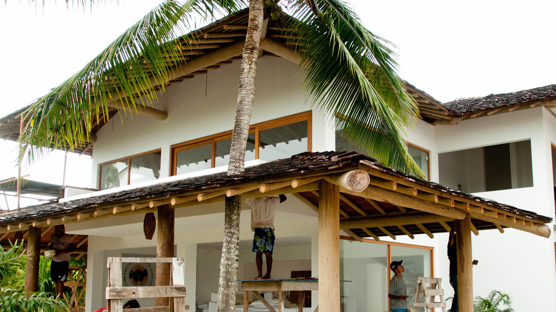 Das Quartier der deutschen Nationalelf in Campo Bahia Das Quartier der deutschen Nationalelf in Campo Bahia