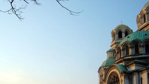 Die Alexander-Nevski-Kirche in Sofia, Bulgarien