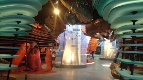 Deutscher Pavillon auf der Expo 2015 in Mailand steht unter Motto: "Fields of Ideas".