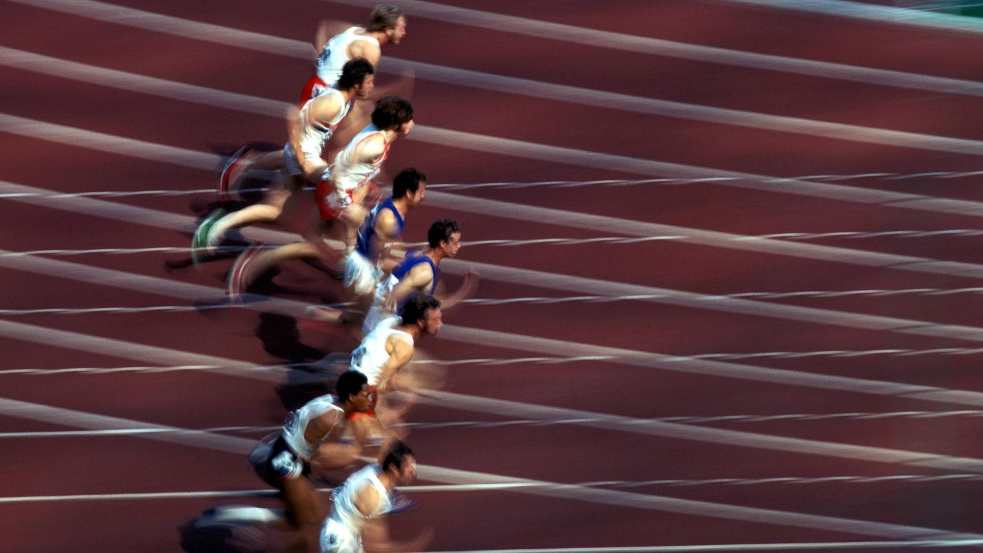 Sprinter bei den Olympischen Spielen in München 1972 Sprinter bei den Olympischen Spielen in München 1972