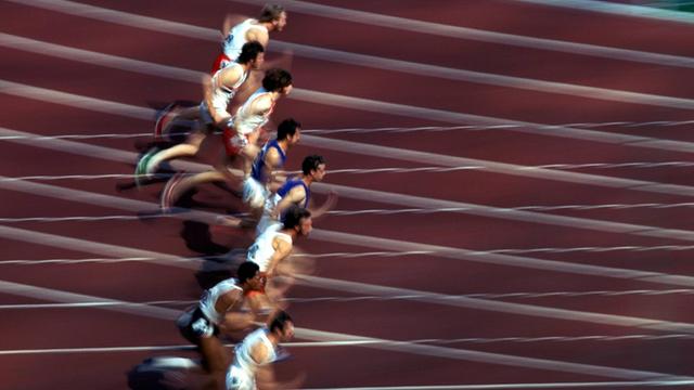 Sprinter bei den Olympischen Spielen in München 1972