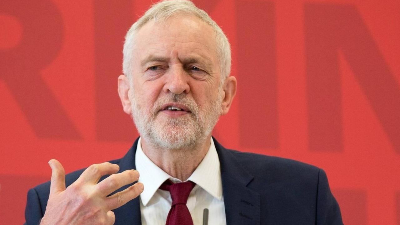Der Vorsitzende der britischen Labour-Partei, Jeremy Corbyn. Der Vorsitzende der britischen Labour-Partei, Jeremy Corbyn.