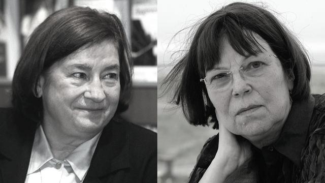 Im Briefwechsel: Die Schriftstellerinnen Christa Wolf (links) und Sarah Kirsch (rechts)