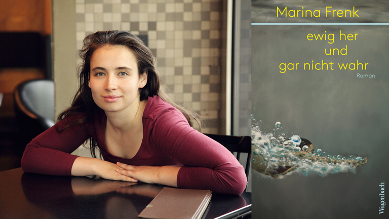 Die Autorin Marina Frenk und ihr Roman "ewig her und gar nicht wahr"Emanuela Danielewicz Die Autorin Marina Frenk und ihr Roman "ewig her und gar nicht wahr"Emanuela Danielewicz
