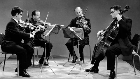 Das Amadeus Quartett in einer Aufnahme aus den 1960er Jahren