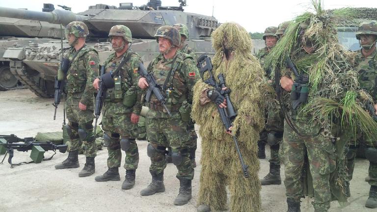 Nato-Übung in Zagan, Polen Nato-Übung in Zagan, Polen