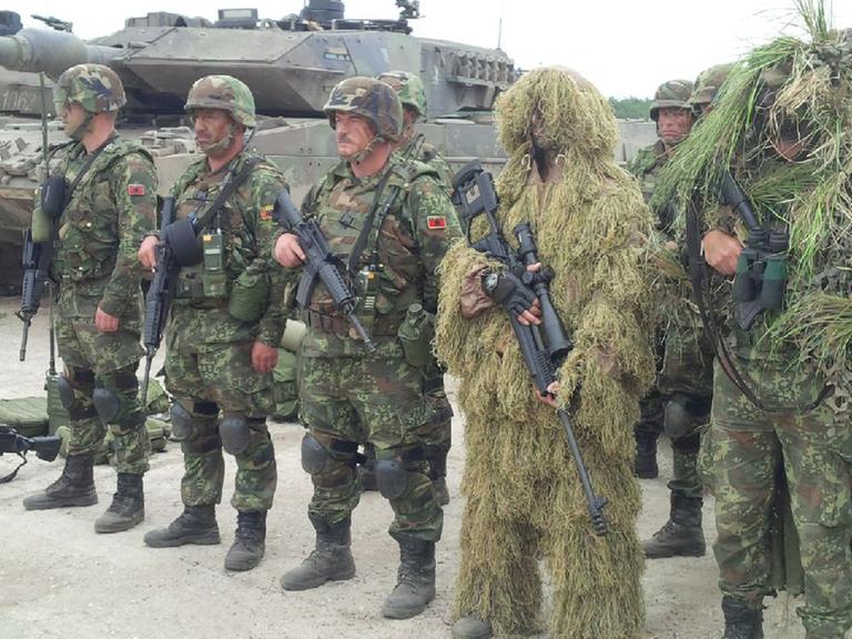 Nato-Übung in Zagan, Polen