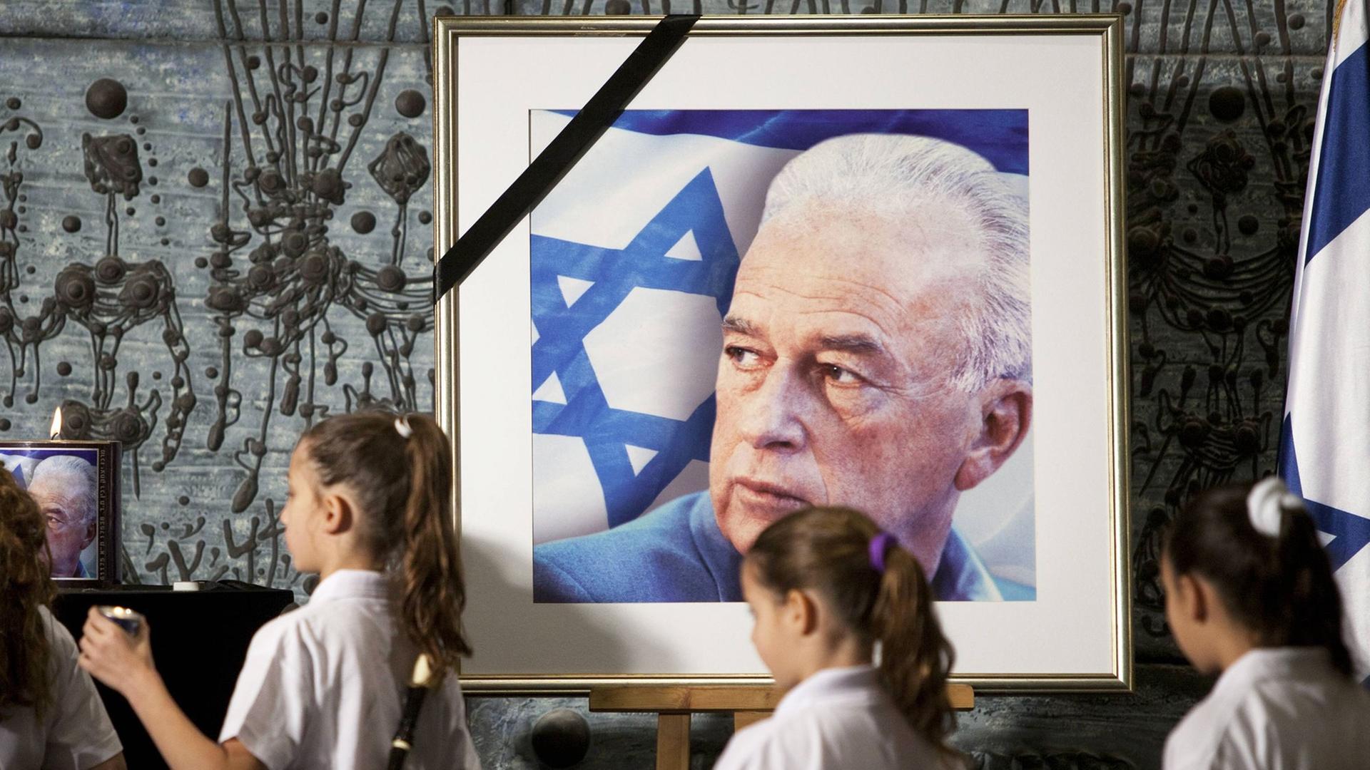 Gedenken an Izchak Rabin