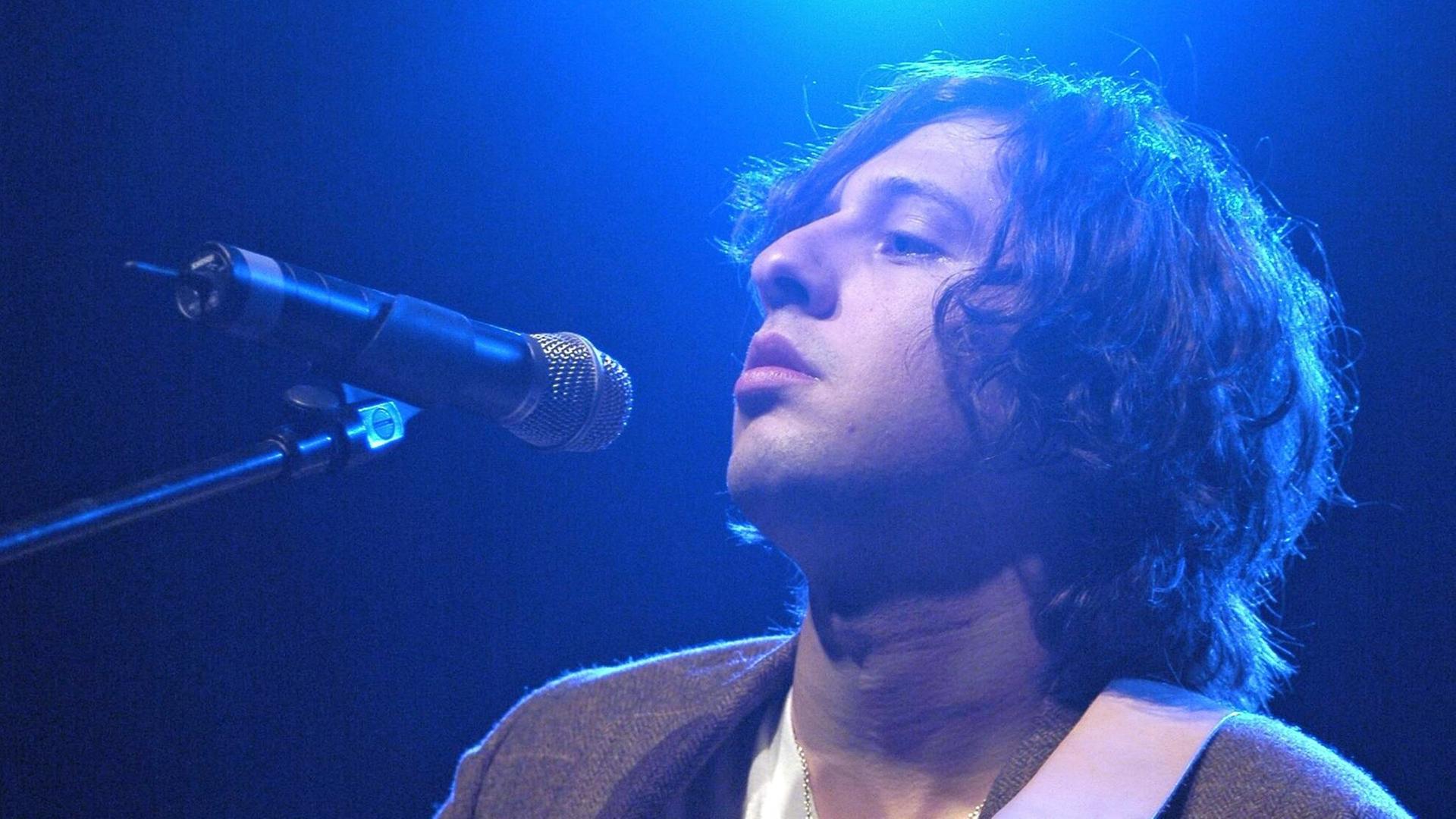 Adam Green während eines Konzertes im Ringlokschuppen in Bielefeld am 11. September 2007