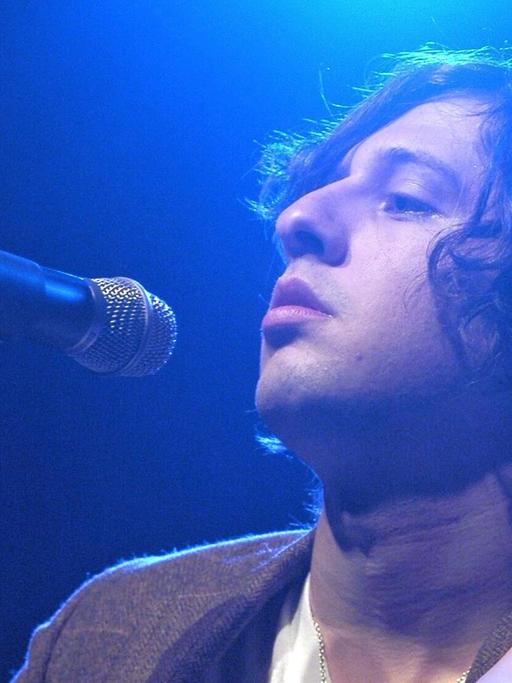 Adam Green während eines Konzertes im Ringlokschuppen in Bielefeld am 11. September 2007