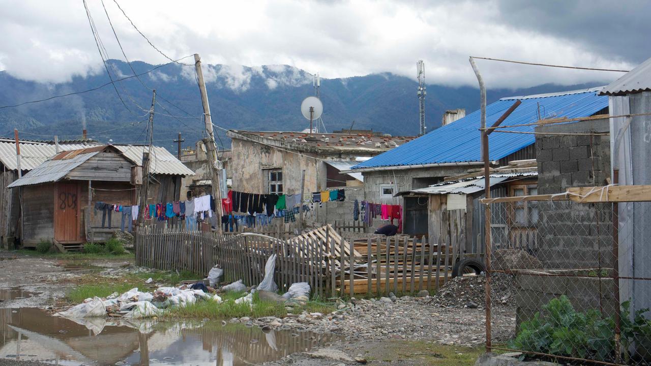 Im Slum "Stadt der Träume" ist Gewalt besonders verbreitet. Im Slum "Stadt der Träume" ist Gewalt besonders verbreitet.