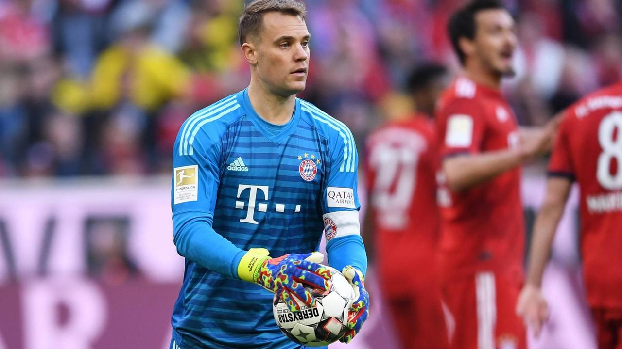 Manuel Neuer im Tor von Bayern München Manuel Neuer im Tor von Bayern München