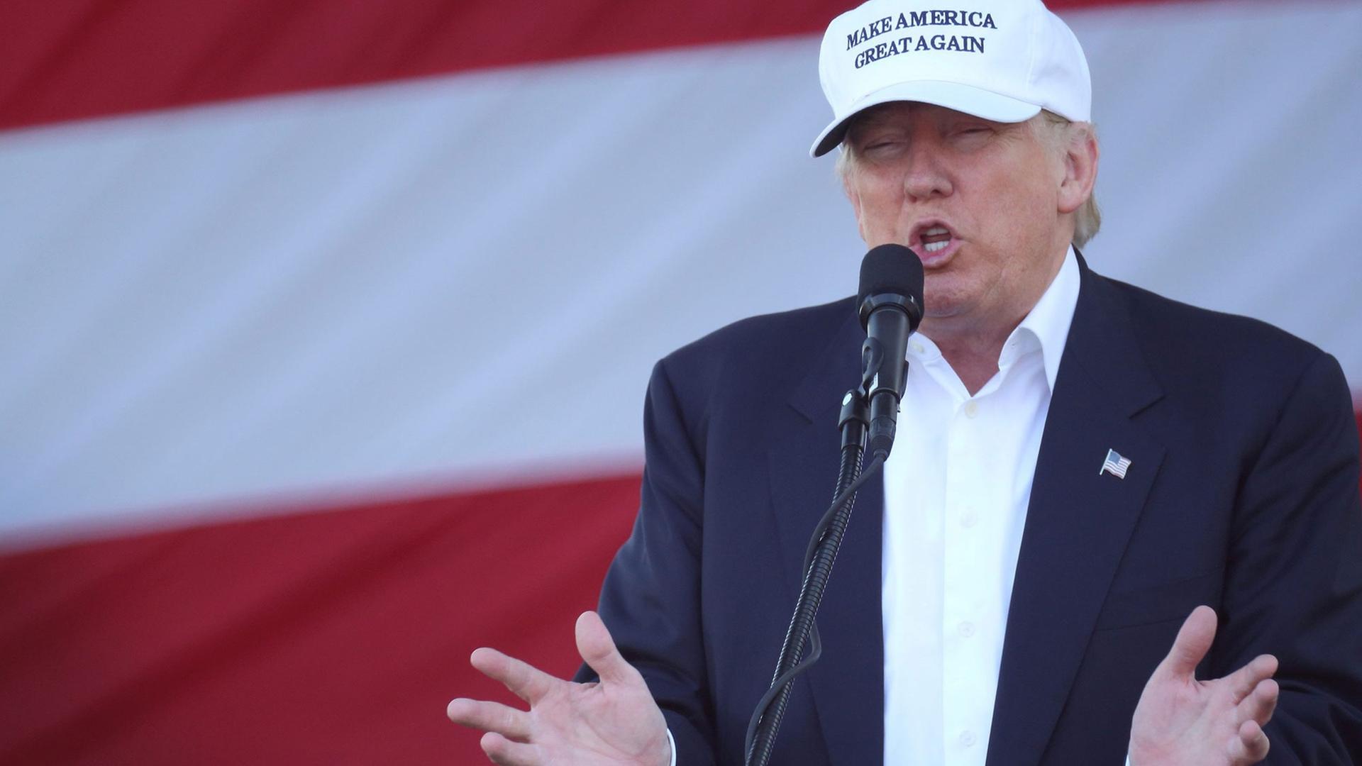 Der künftige Präsident der USA, Donald Trump. Der künftige Präsident der USA, Donald Trump.