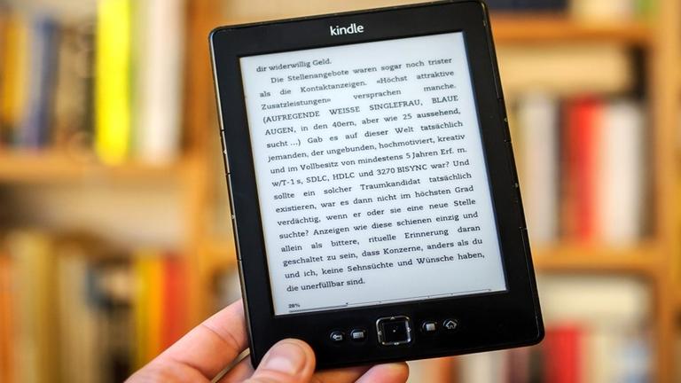 Kindle-Lesegerät in einer Bibliothek: Flops beim Publikum gibt es auch im E-Book-Bereich nicht zu knapp. Kindle-Lesegerät in einer Bibliothek: Flops beim Publikum gibt es auch im E-Book-Bereich nicht zu knapp.