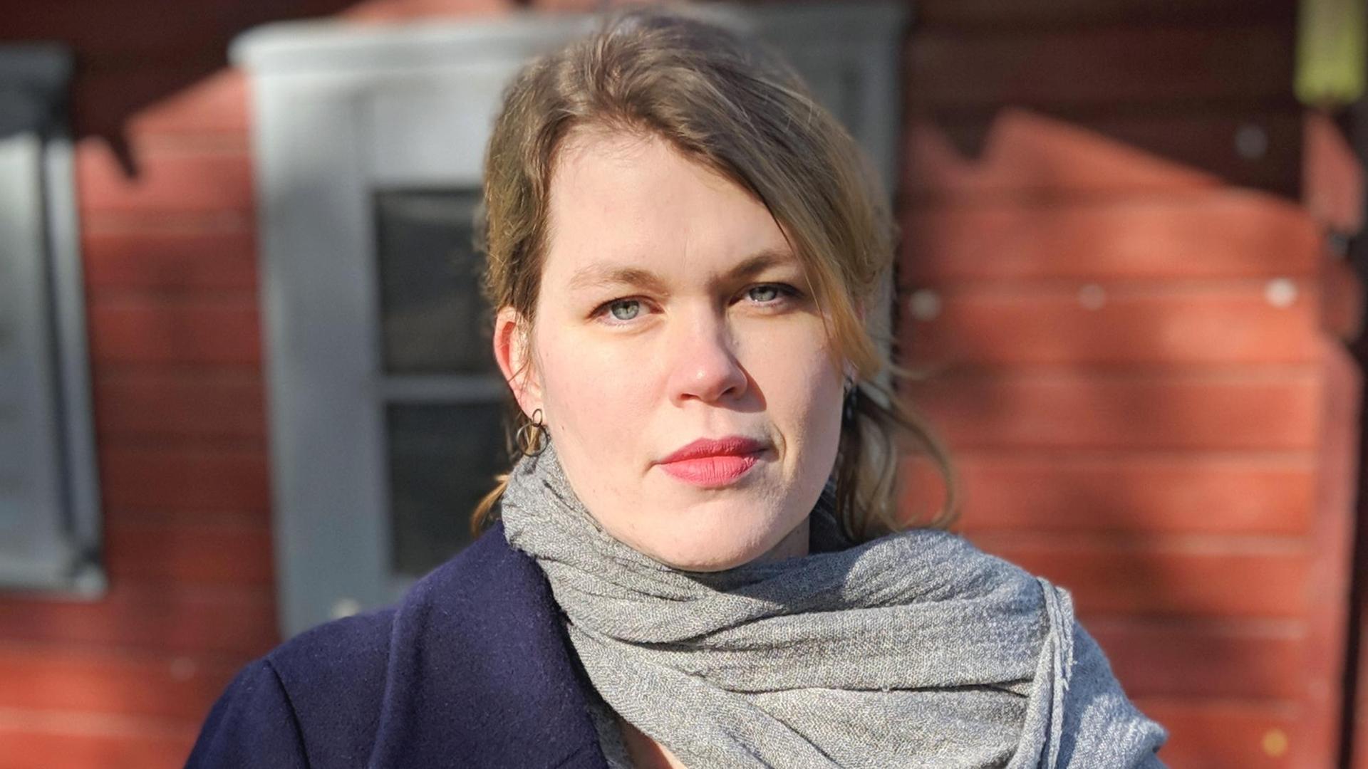 Porträt der Literaturwissenschaftlerin Berit Glanz. Porträt der Literaturwissenschaftlerin Berit Glanz.