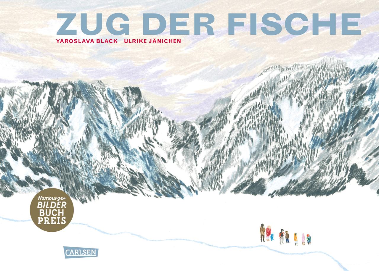 Yaroslava Black und Ulrike Jäninchen (Illustration):
„Zug der Fische“
Yaroslava Black und Ulrike Jäninchen (Illustration):
„Zug der Fische“