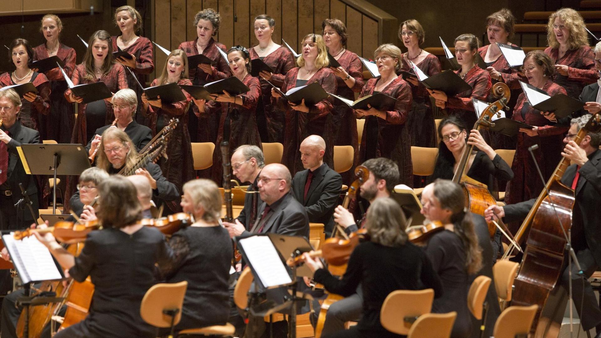 Aufführung mit dem RIAS Kammerchor Aufführung mit dem RIAS Kammerchor
