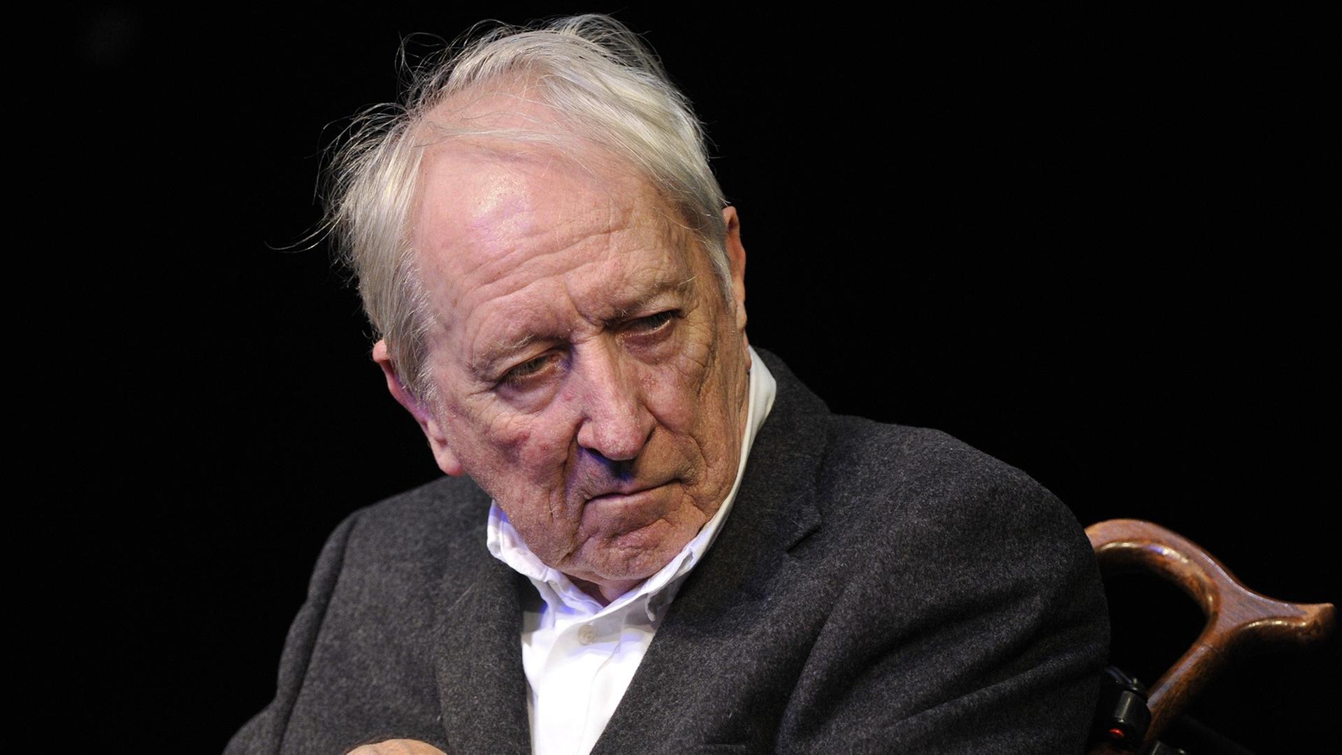 Der schwedische Autor und Literaturnobelpreisträger Tomas Tranströmer auf der Lit.Cologne 2012 Der schwedische Autor und Literaturnobelpreisträger Tomas Tranströmer auf der Lit.Cologne 2012