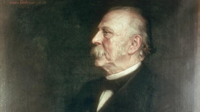 "Bildnis Theodor Fontane" (1896) von Hanns Fechner.