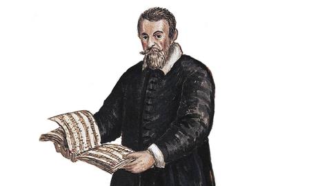 Portrait von Claudio Monteverdi (1567-1643)