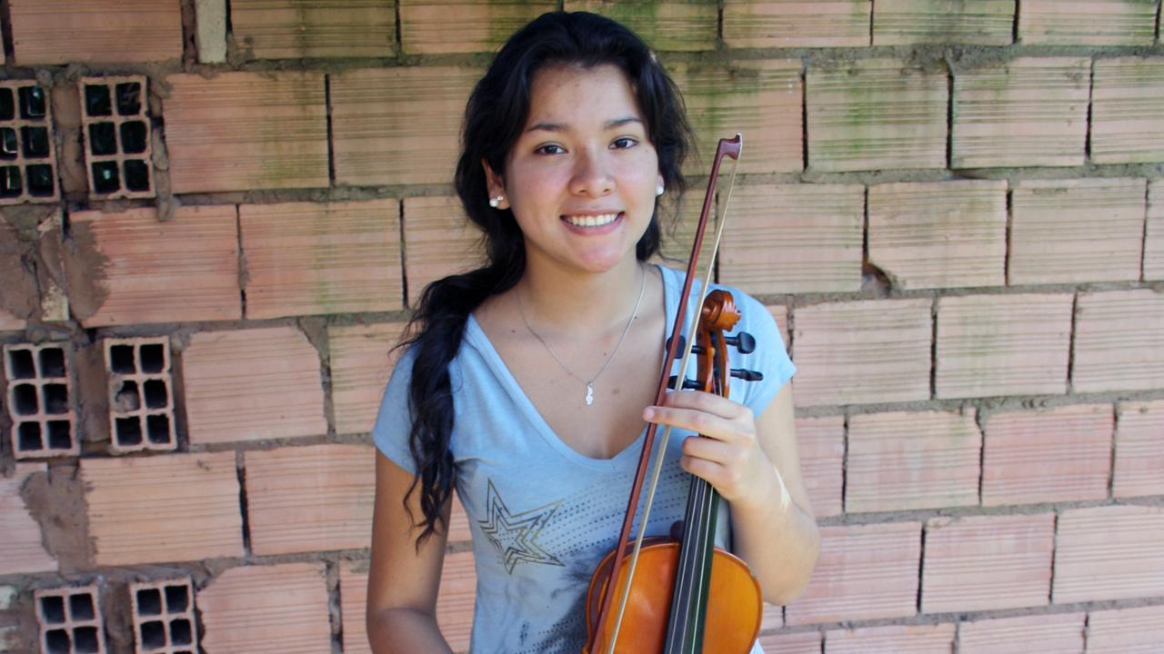 Die 15-jährige Natalia Dominguez. Die 15-jährige Natalia Dominguez.