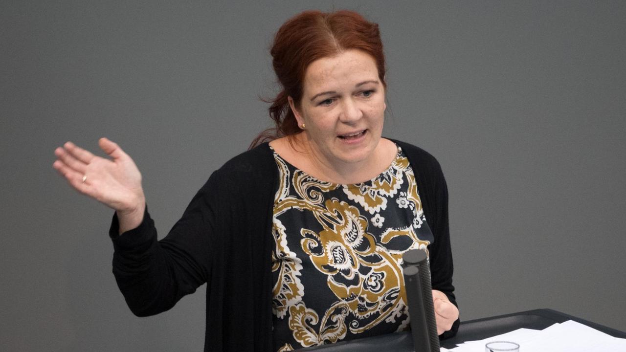 Katja Dörner im Bundestag im vergangenen September
