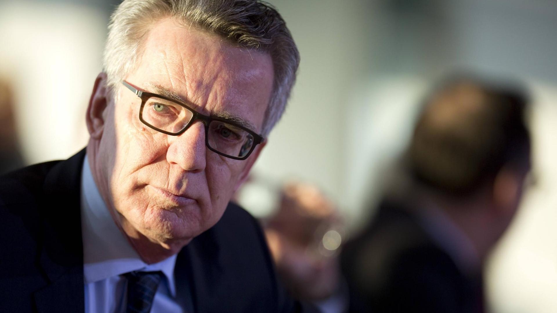 Bundesinnenminister Thomas de Maizière Bundesinnenminister Thomas de Maizière